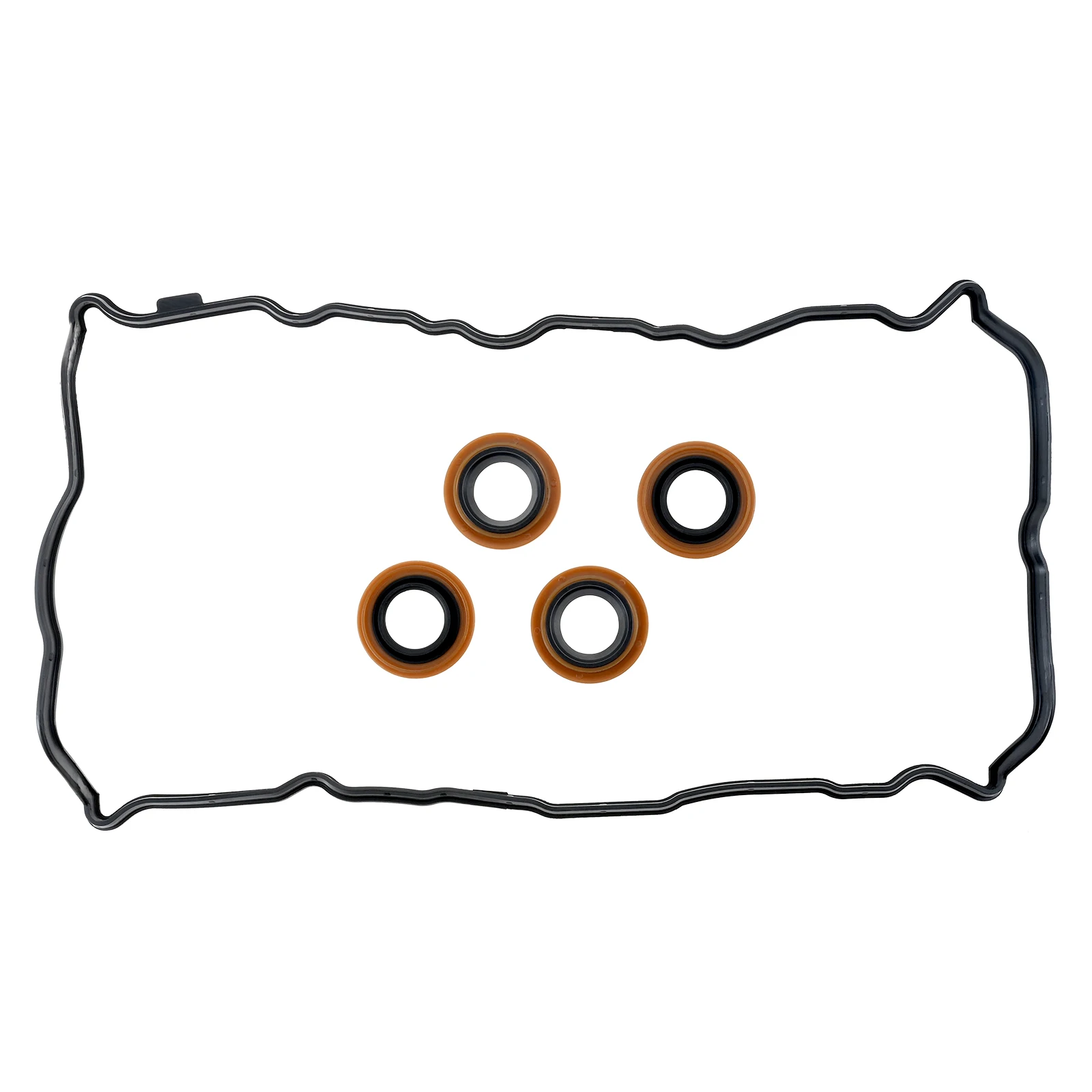Car Engine Parts Valve Cover Gaskets with Spark Plug Seal 5pcs For Nissan Altima Rogue Sentra 2.5L L4 2007-2012 VS50777R QR25