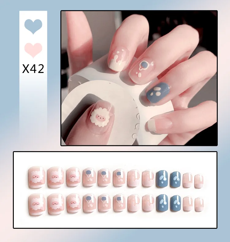 X42 Press On Nails