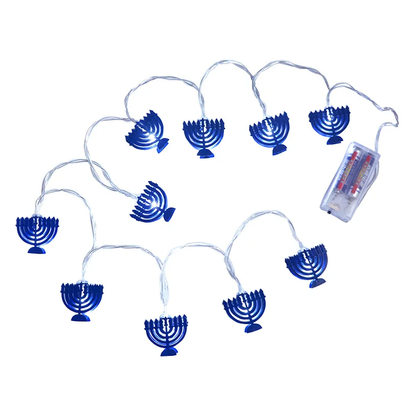 

Hanukka подсвечник светодиодсветильник гирлянда 9 стилей Менора подарок для еввечерние