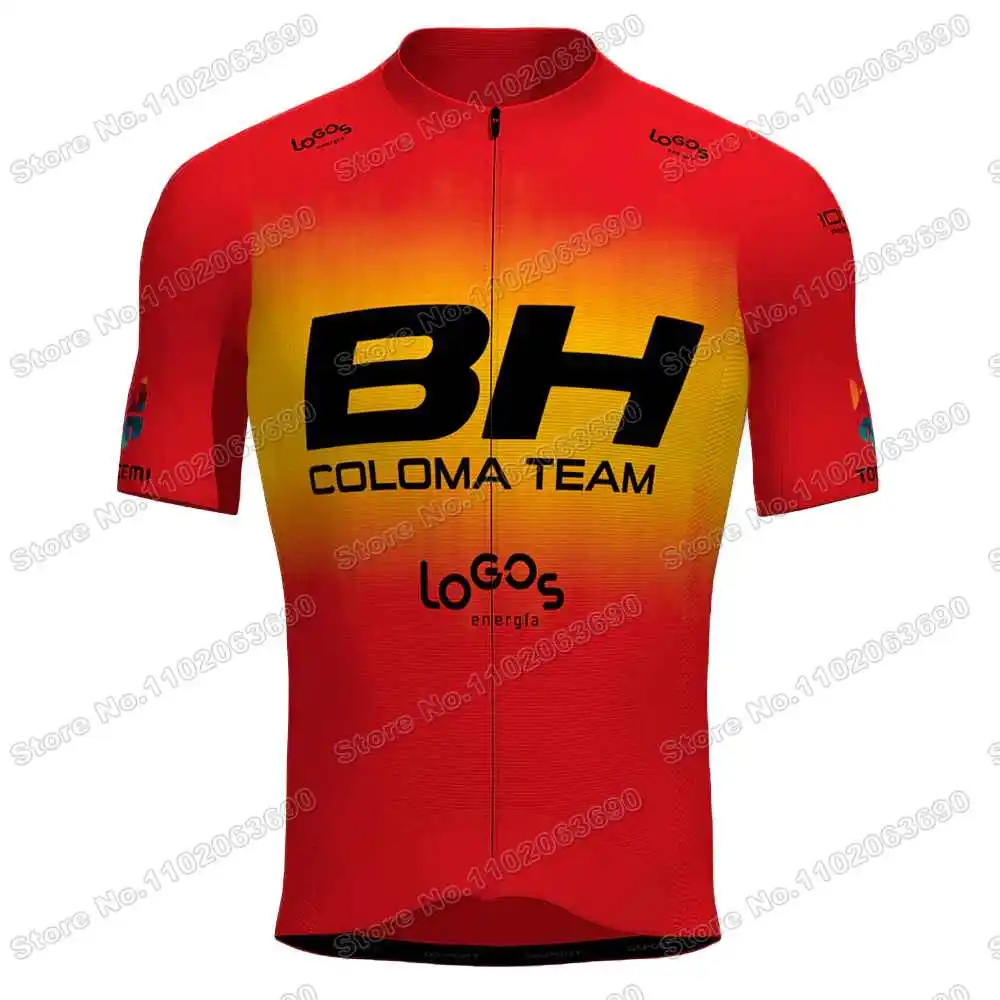 BH Coloma Team Cycling Jersey Short Sleeve Men Cycling Clothing Summer Road Bike Shirt Bicycle Tops MTB Uniform