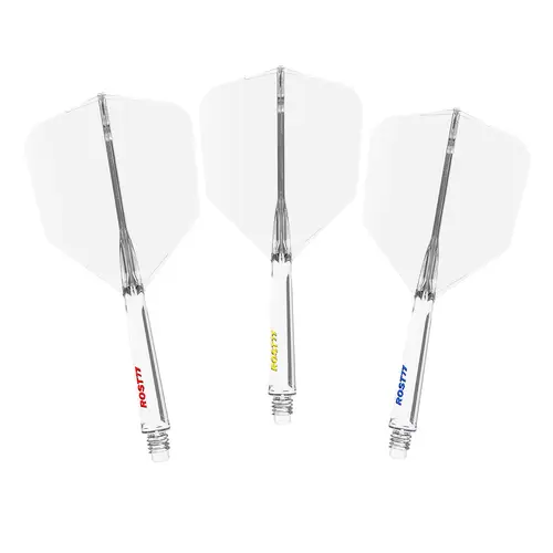 CUESOUL ROST 77 Integrated Dart Shaft and Flight,Big Wing Shape Set of 3 Pcs-Transparent Color - Image 17
