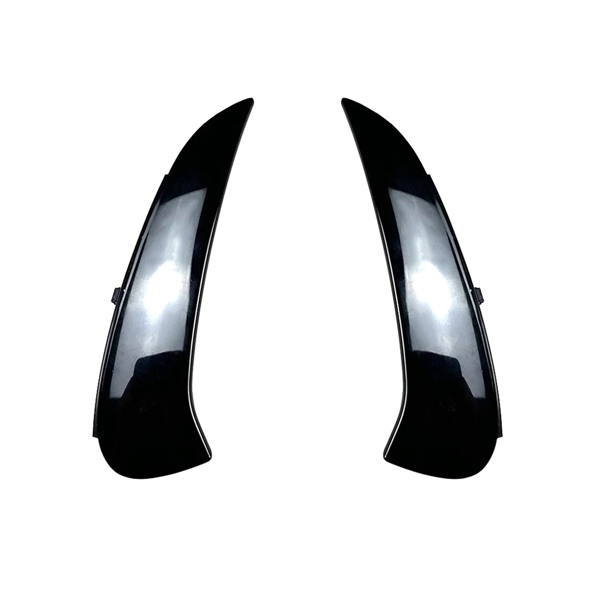 

Glossy Black Rear Bumper Spoiler Air Vent Outlet Trim Cover for Mercedes-Benz C-Class W206 C260 2022+ Car