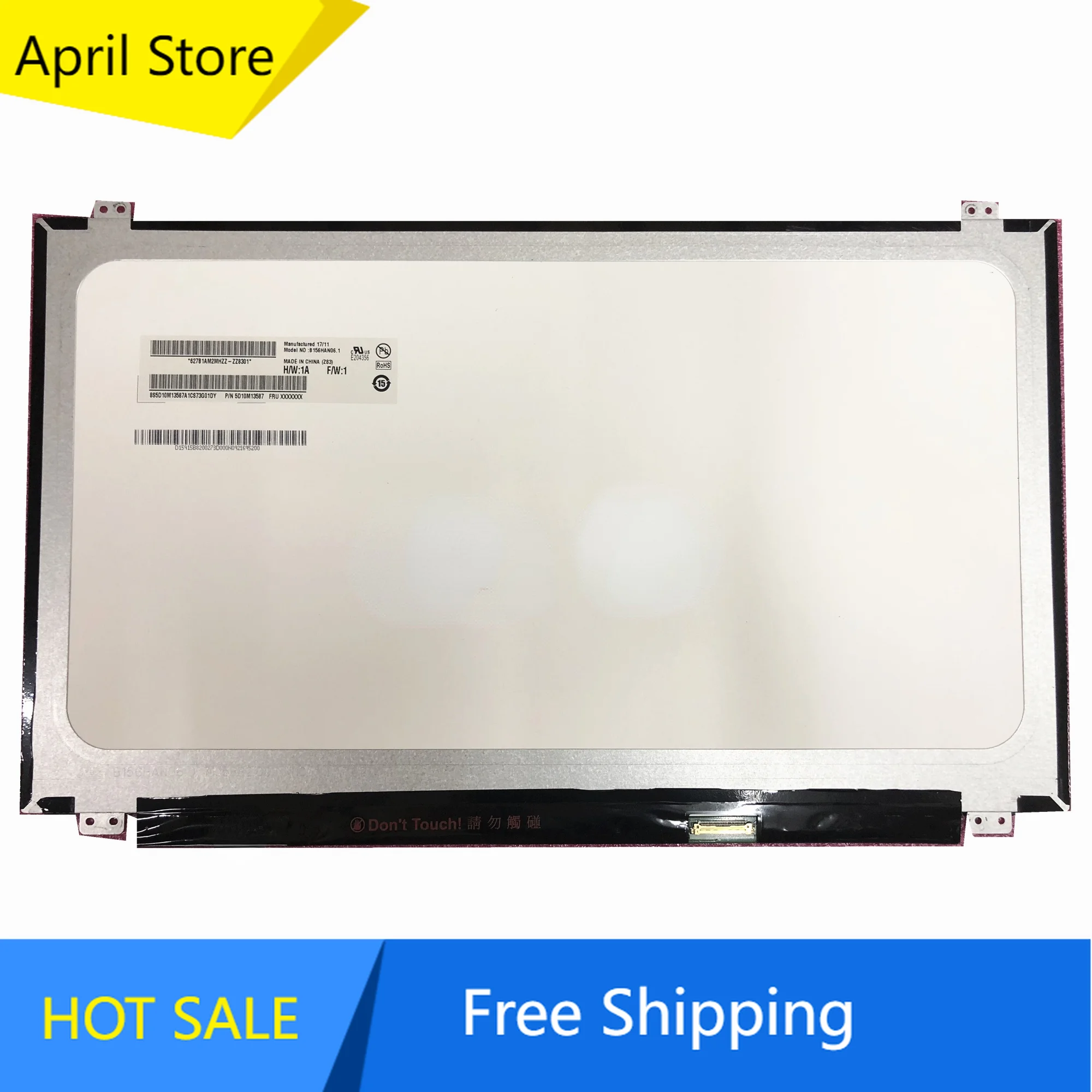 

B156HAN06.1 подходит для B156HAN04.1 B156HAN04.0 LM156LF1L01 LM156LF1L02 LM156LF3L01 IPS 1920*1080 30pin EDP