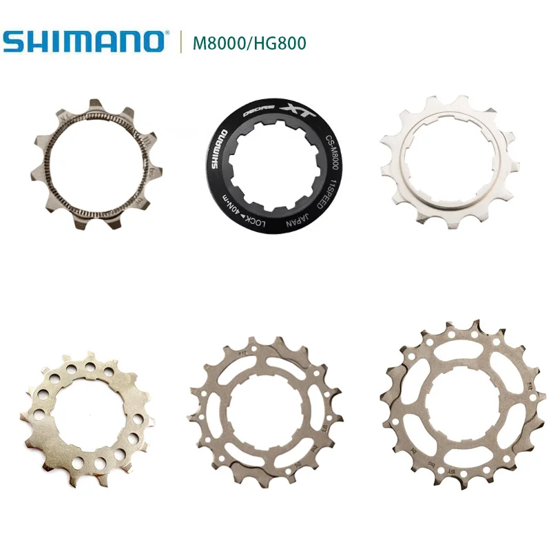 Genuino Shimano M8000 11 Velocità Xt/Ultegra Cs-M8000/Hg800 11T/13T/15T/17T/19T Ruota Dentata Dentata Ruota Libera