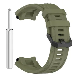 Premium Silicone Replacement Watch Band - Durable & Comfortable Strap for Smartwatches (Green)
