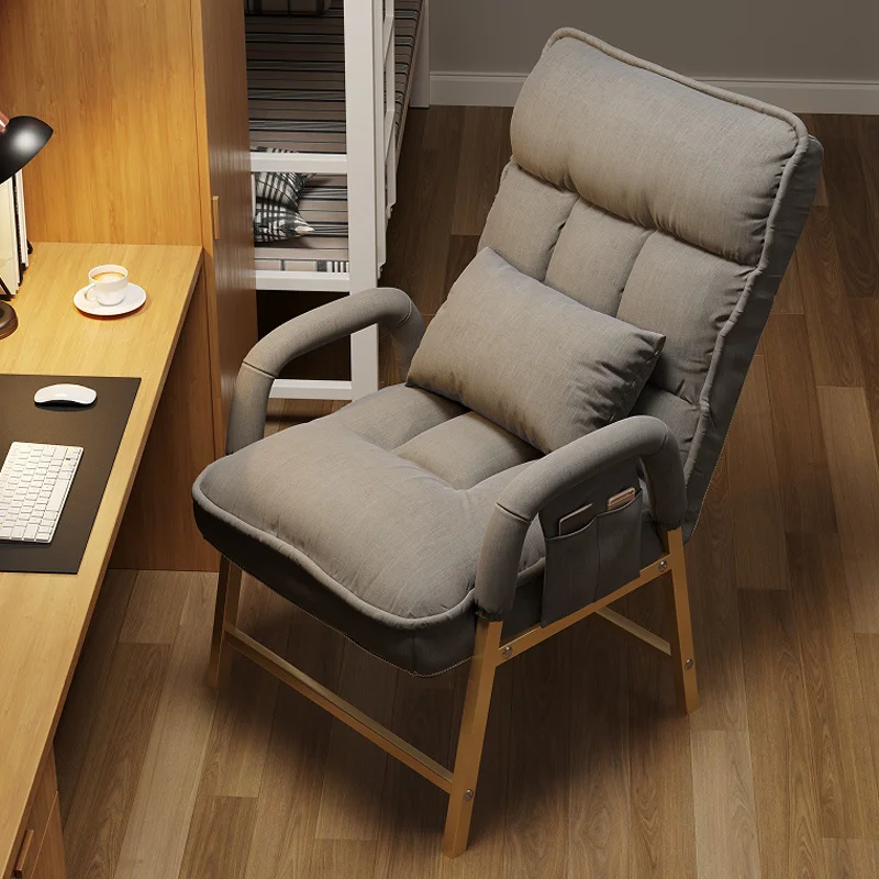 Desk Computer Chair Adjustable Backrest Foldable Lounges Chair Gaming