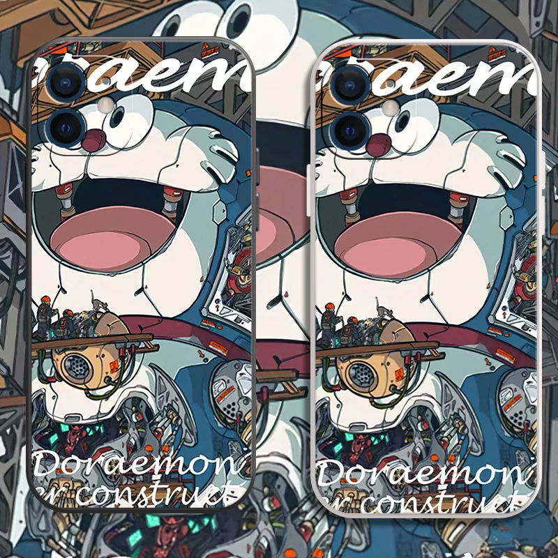 Чехол Doraemon для телефона iPhone 11 12 13 Pro MAX Mini 6 7 8 6S Plus X XR XS SE 2020 5 |