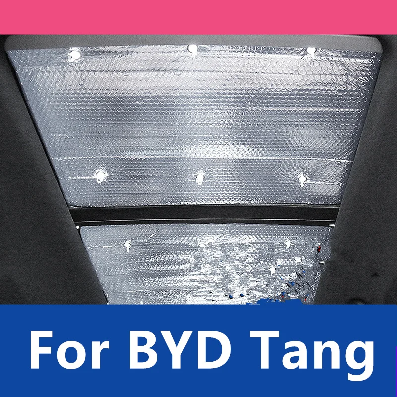 For BYD Tang 2018 2022 car sunshade sunroof insulation pad front