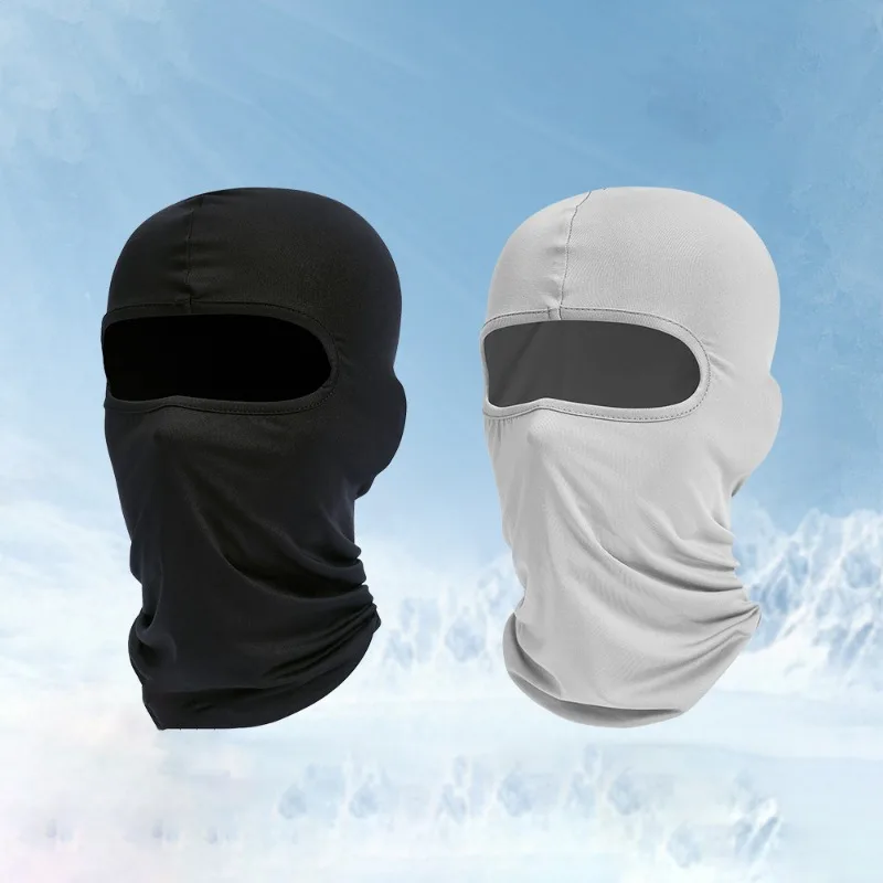 Balaclava Motorcycle Face Mask Moto Helmet Bandana Hood Ski Neck Full Face Mask Windproof Dustproof Face Shield Men's Biker Mask 4