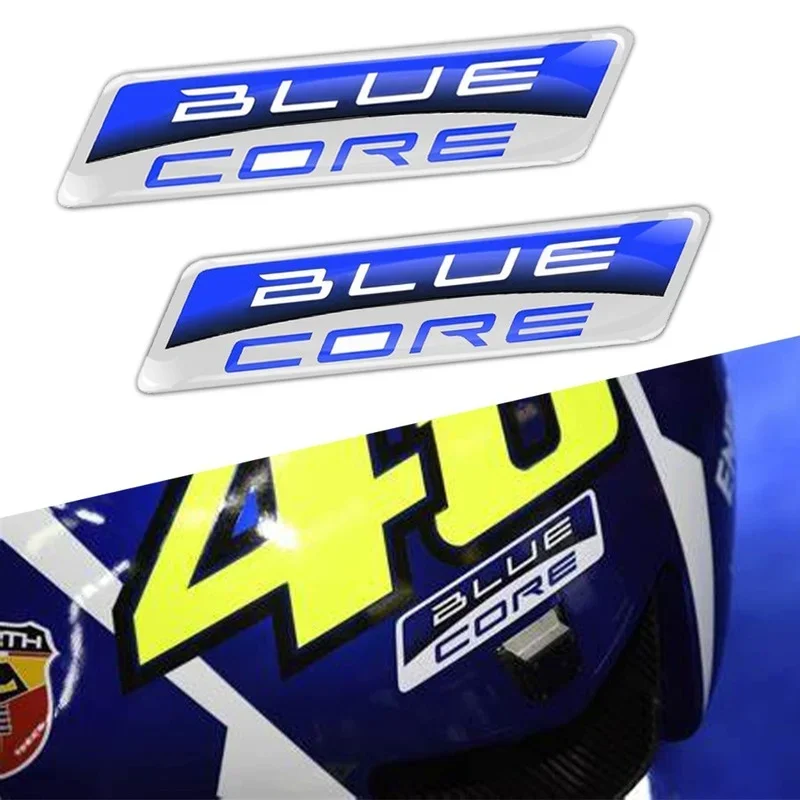 Naklejki 3D BLUE CORE Naklejki Moto Racing Team Naklejki motocyklowe Etui do Kawasaki Z900 Honda CBR Yamaha R1 R6 Suzuki Akcesoria