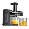 Slow Juicer FilterFree Compact Cold Press Juicer Machine Fruit Vegetable Juice Extractor Reversing Function Easy Clean 1