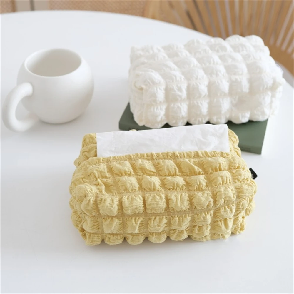 Luxury Pineapple Pattern Tissue Box Foldable Napkin Holder Rectangle Nordic Home Kitchen Paper Holder Storage Box Decoration 4
