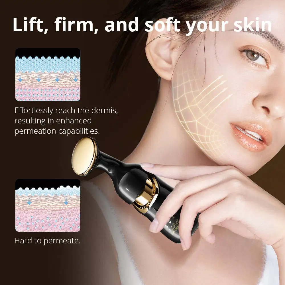 3 In 1 Face Massager Neck Facial Eye Massage Introducer Microcurrent Skin Rejuvenation Anti Aging Beauty Device Beauty Tools 4