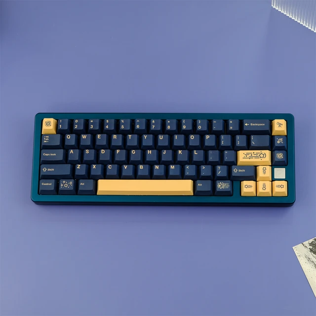 Gmk-メカニカルキーボード用の印刷されたキーキャップ,メカニカル 