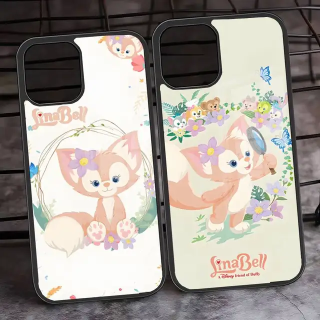 Disney Lena Belle Phone Case PC+TPU For Iphone 14 Pro Max 11 13 12 Mini 6S 7 8 Plus X Xs XR Shockproof Back Cover