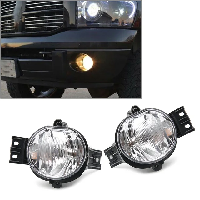Fog Light Set Of 2 For 2002-2008 Dodge Ram 1500 2003-2009 Ram 2500 3500 Front - Foto 11