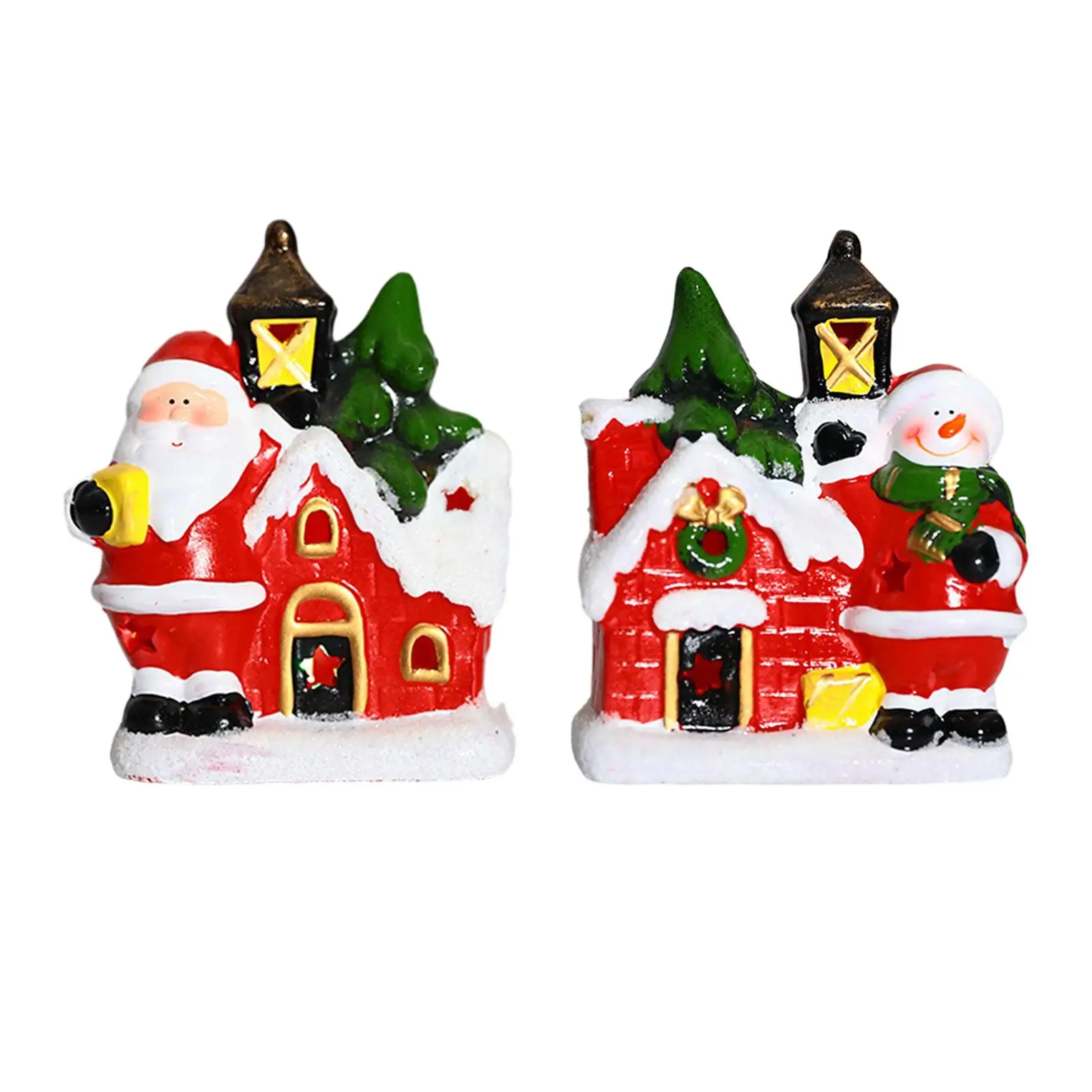 

Рождественская статуя, керамическое украшение стола для Витрины Магазина, многофункциональное