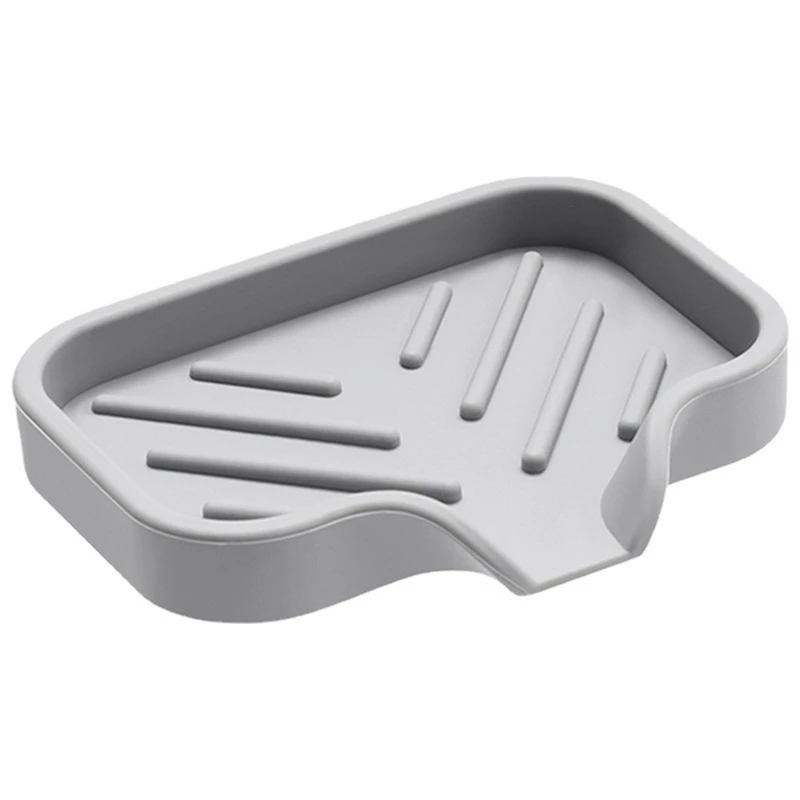 Silicone Soap Dish Self Draining Soap Dish Soap Dish 4 Pcs Soap Holders Bathroom Soap Tray Soap Dish Bar Soap Holder For Shower 2