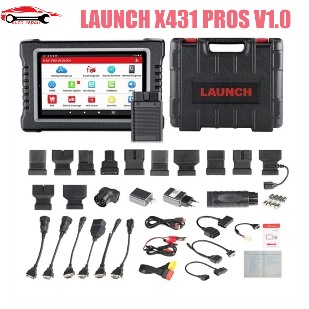 

LAUNCH X431 PROS V1.0 Diagnostic Tools with Guided Function ECU Coding Car Bidirectional OBD2 Scanner Automotive Tool
