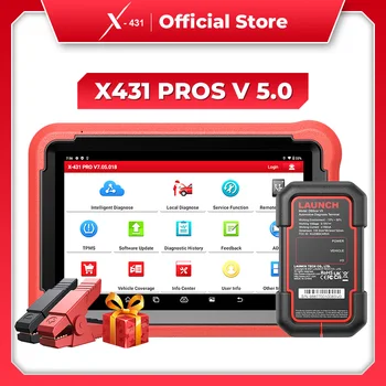 X-431 Launch 자동차 진단 도구, X431 PROS V 5.0, OBD 자동 진단 스캐너, OBD2 스캔 진단 Pro V +