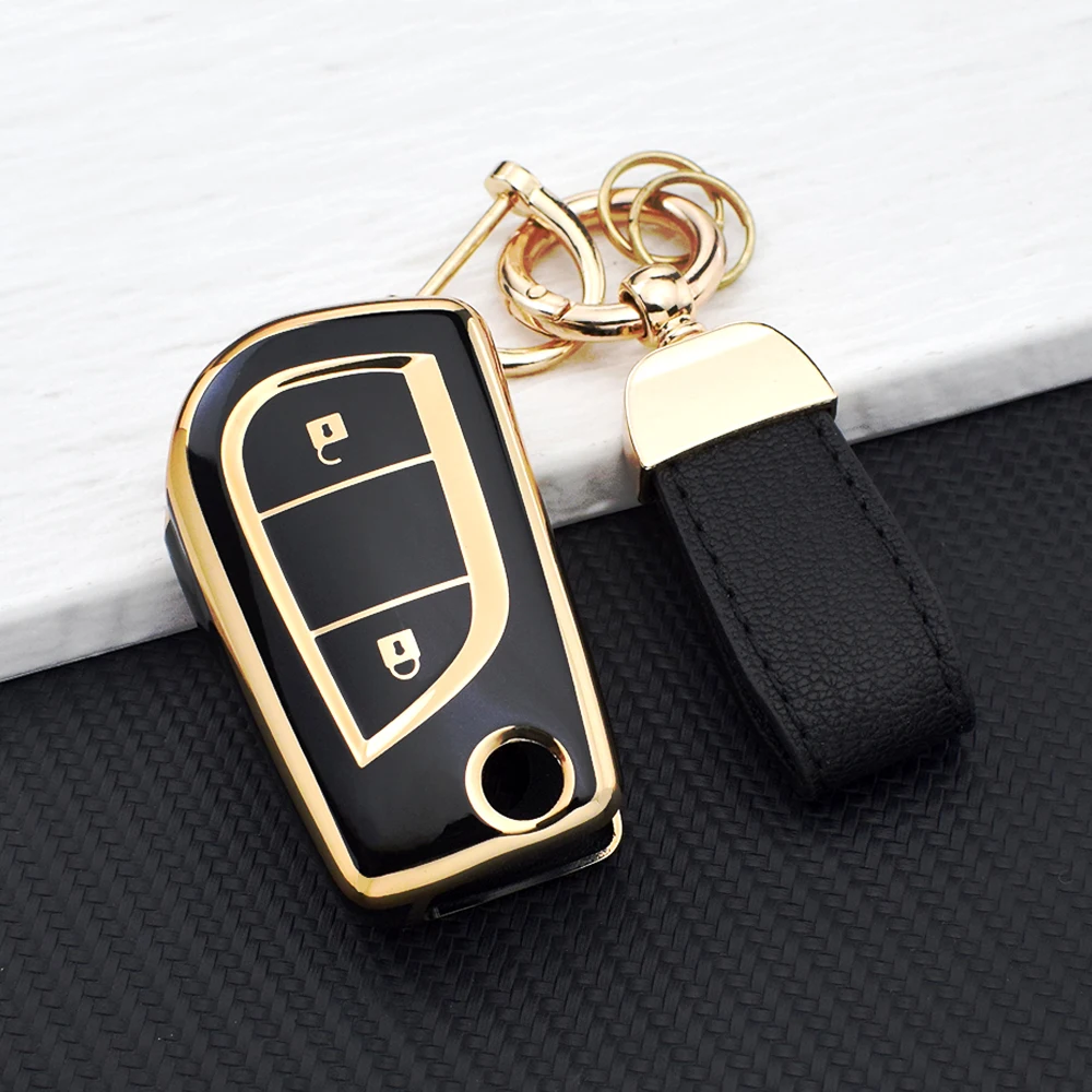 Durable 2-Button Anti-Scratch Car Key Shell