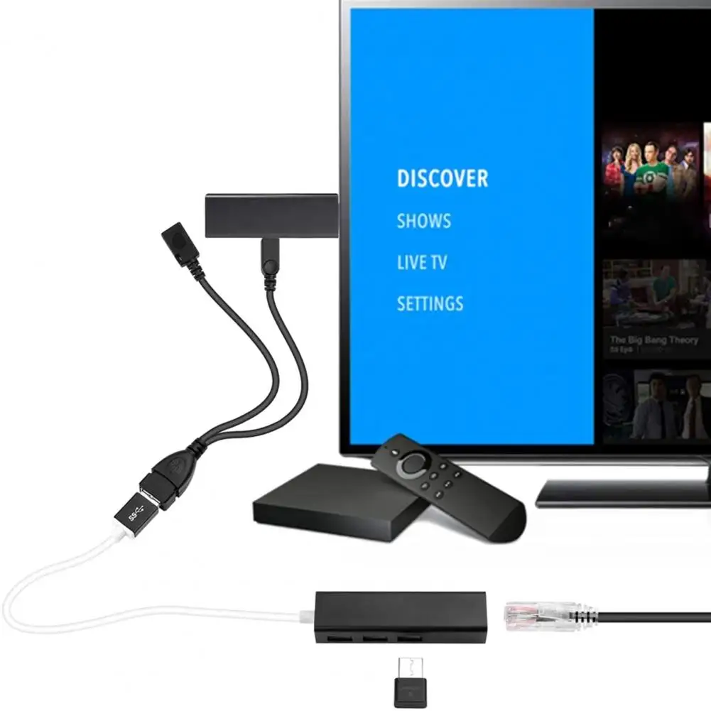 

4K интернет-адаптер концентратор поддерживает 100 Мбит/с Сеть USB 4K сетевая карта с Micro зарядным шнуром ТВ ноутбука док-станции
