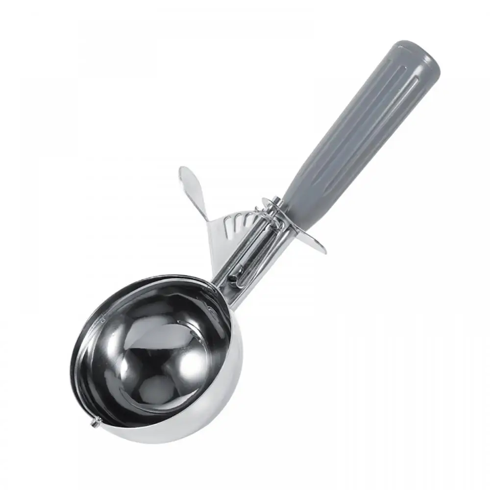 Ice Cream Scoop 4.2-8cm Stainless Steel Ice Cream Ball Scoop Fruit Mash Spoon Digger With Plastic Handle