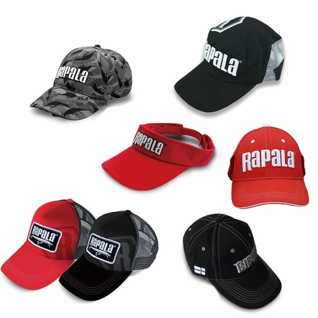 RAPALA Fishing Mesh Hat Breathable/LED Hat/Outdoor Sports Sunshade Hat  Baseball Cap Adjustable Summer Hat Fishing Gear - AliExpress