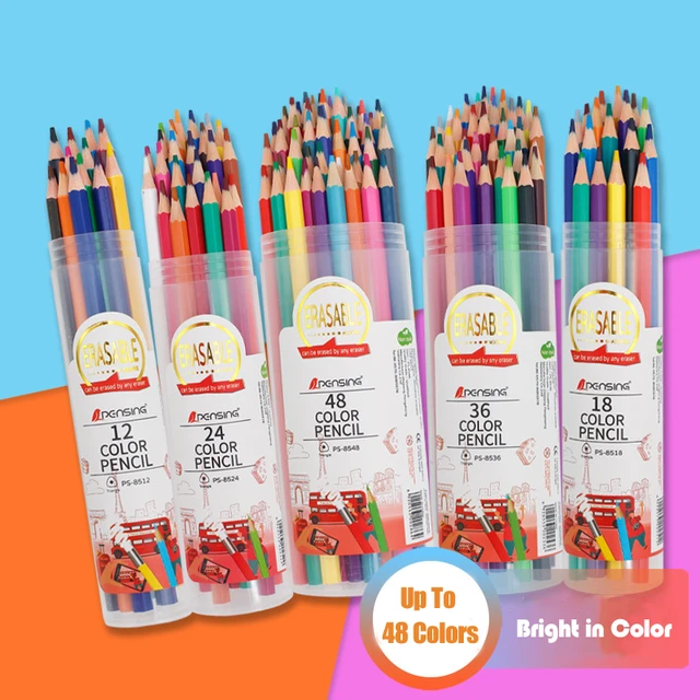 Oil Pastel Pencils for Artists - 12/18/24/36/48/72 Color Oil Based Colored  Pencils for Drawing, Sketching and Adult Coloring - AliExpress