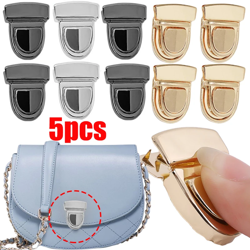 5бр. Метални ключалки Закопчалки за чанти Закопчалки за ръчни чанти Чанти за рамо Чанти за чанти Закопчалки с щракащи се закопчалки Аксесоари за ръчни чанти