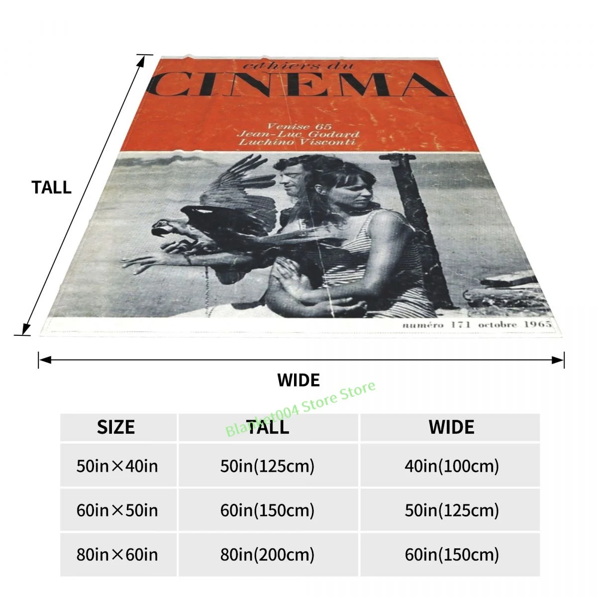 Cahiers Du �ó׸� 171, 1965 ���� ��� 3D �μ� ���� ħ�� ��� ���, ��� ���� ũ�������� ����