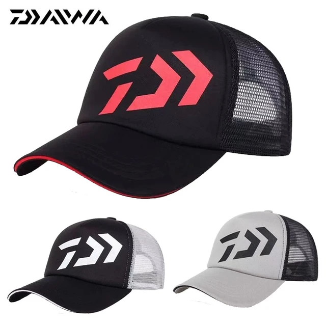 2024 Daiwa Summer Fishing Cap Breathable Mesh Fishing Hat Outdoor Sport  Baseball Cap Adjustable Snapback Cotton Foam Trucker Hat - AliExpress