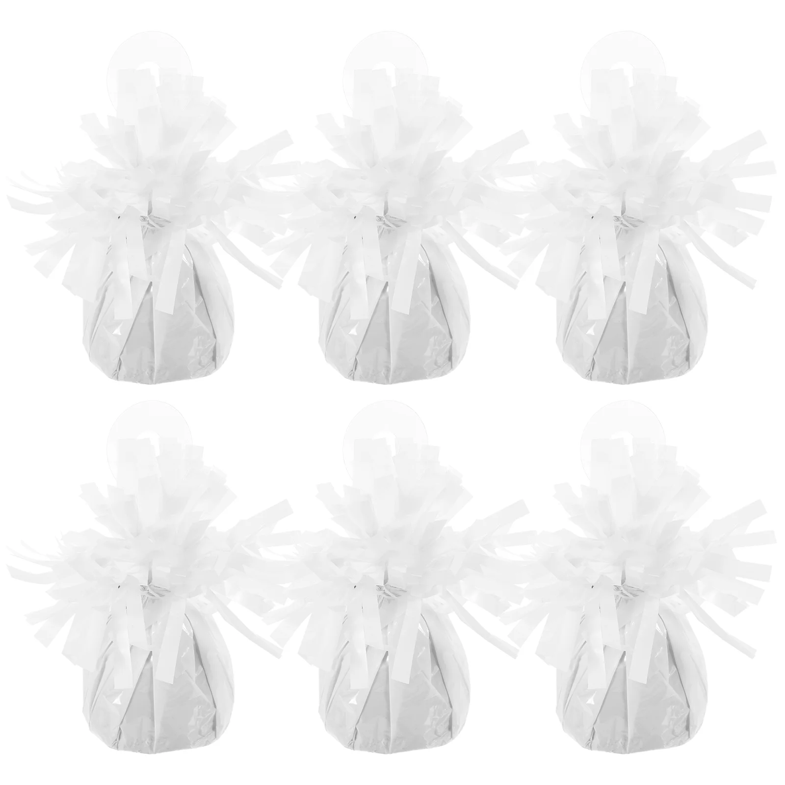 

6 Pcs Wedding Décor Party Balloon Weight Pendants Air Decorations Ceremony Helium Weights Block