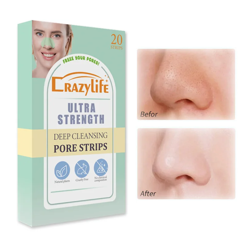 Cleansing Nose strips Remove Blackhead Acne Nose Patch Gentle Deep Clean Pore Shrink Delicate