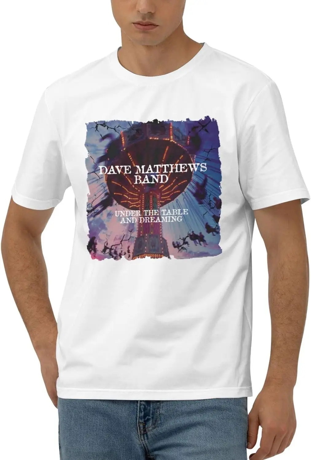 

Men's Summer Short Sleeve Cotton T Shirts Causal Vintage Tees