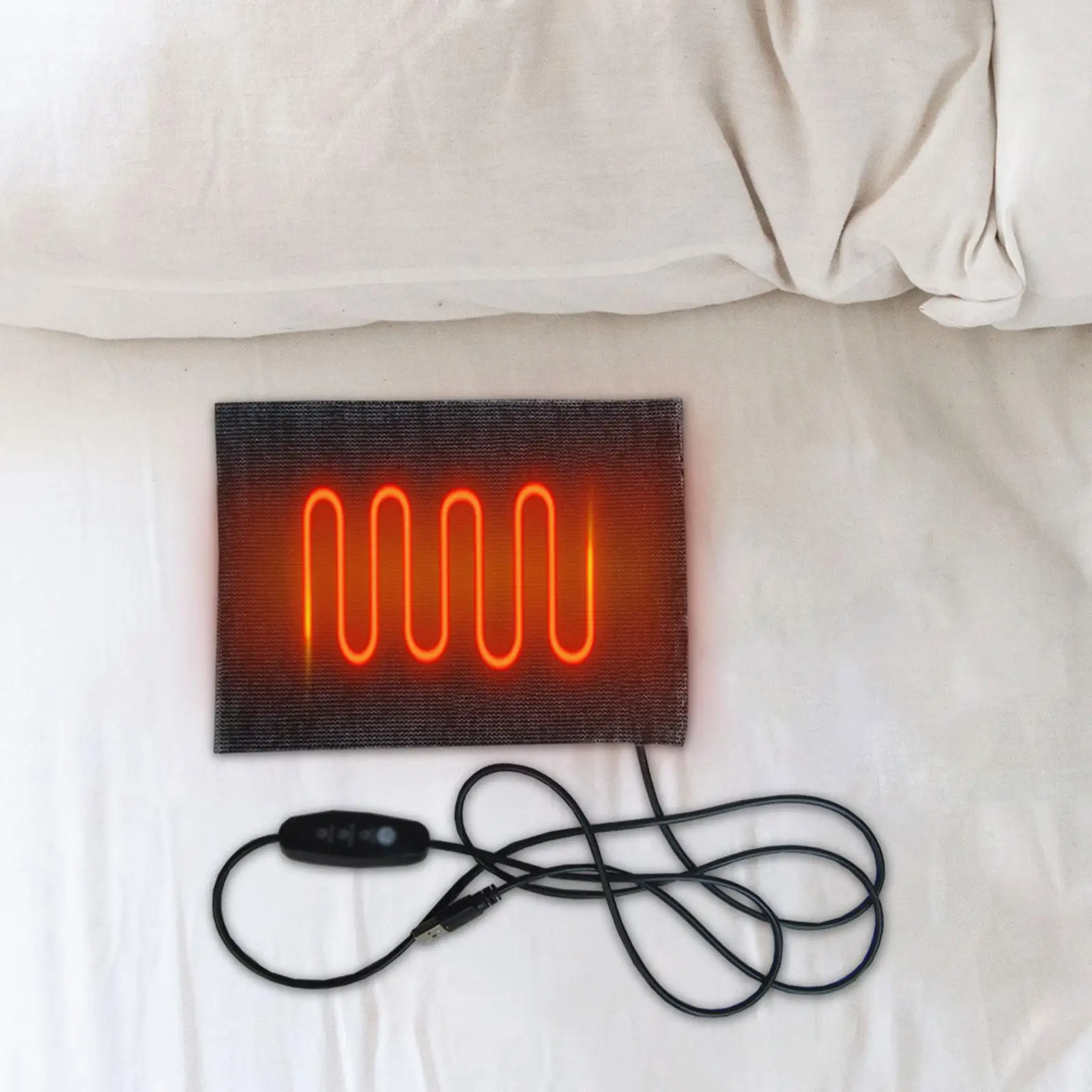 USB Thermostat Heat Preservation Box Heating Pad Outdoor Thermal Heater Pad for