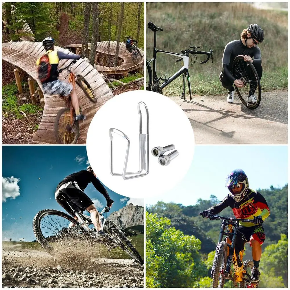 Description Picture 3 of itemBike Bottle Holder Cycling Bottle Cages MTBs Road Bicycle Water Bottle Holder Bottle Mount With Screws Lightweight Bike Bottle