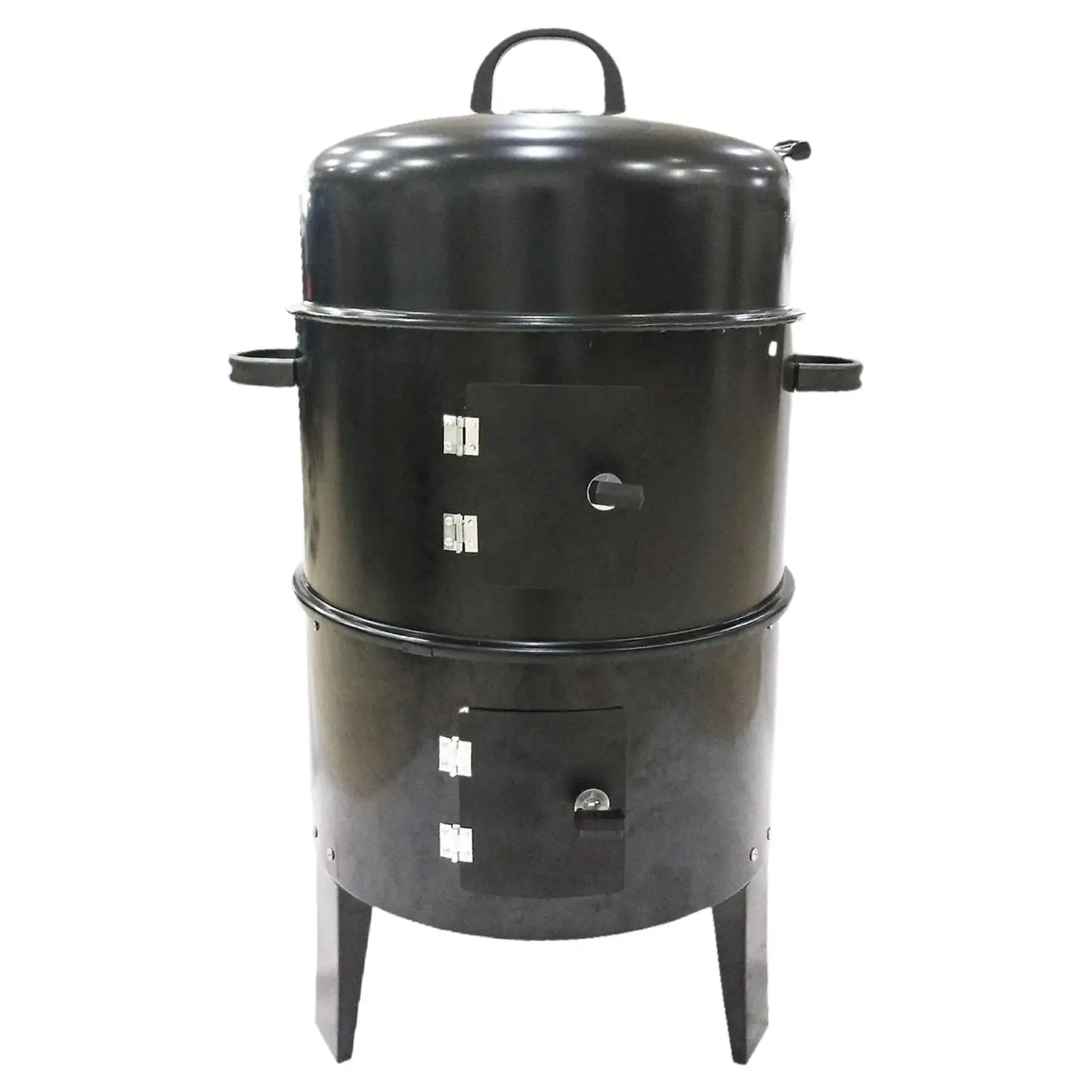 Vertical BBQ Grill Charcoal Grill Thermometer for Picnic Garden Backyard