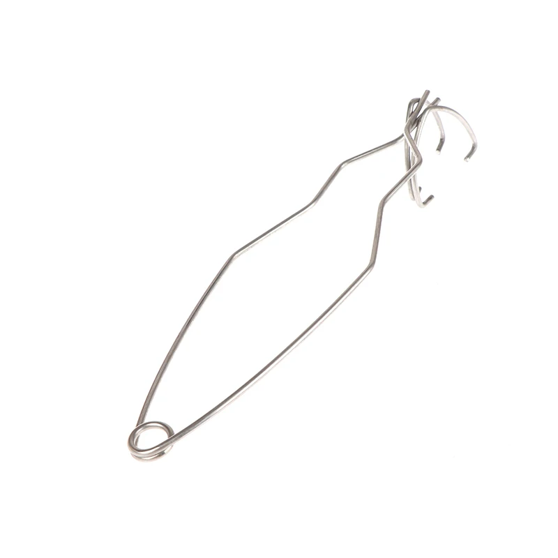 25,5 cm Edelstahl-Tiegelzange, Tiegelklemme, Tiegelzange für Weißgold-Schmelztiegel, Zubehör für Goldschmelzöfen – Detail 5