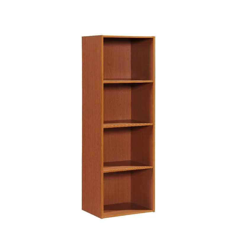 

Hodedah 4-Shelf Wood Bookcase, Brown