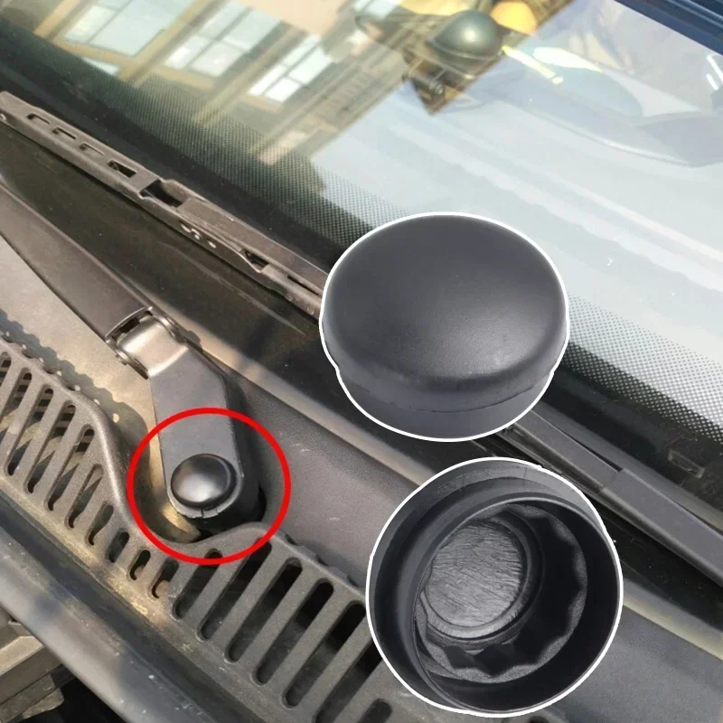 Couvercle de culbuteur de 2,2 de capuchon d'écrou de bras d'essuie-glace avant, VW Transporter T6, T4, T5, 2000, 2001, 2002, 2003, 2004-2018, EuroVan, Caravelle, Vanagon