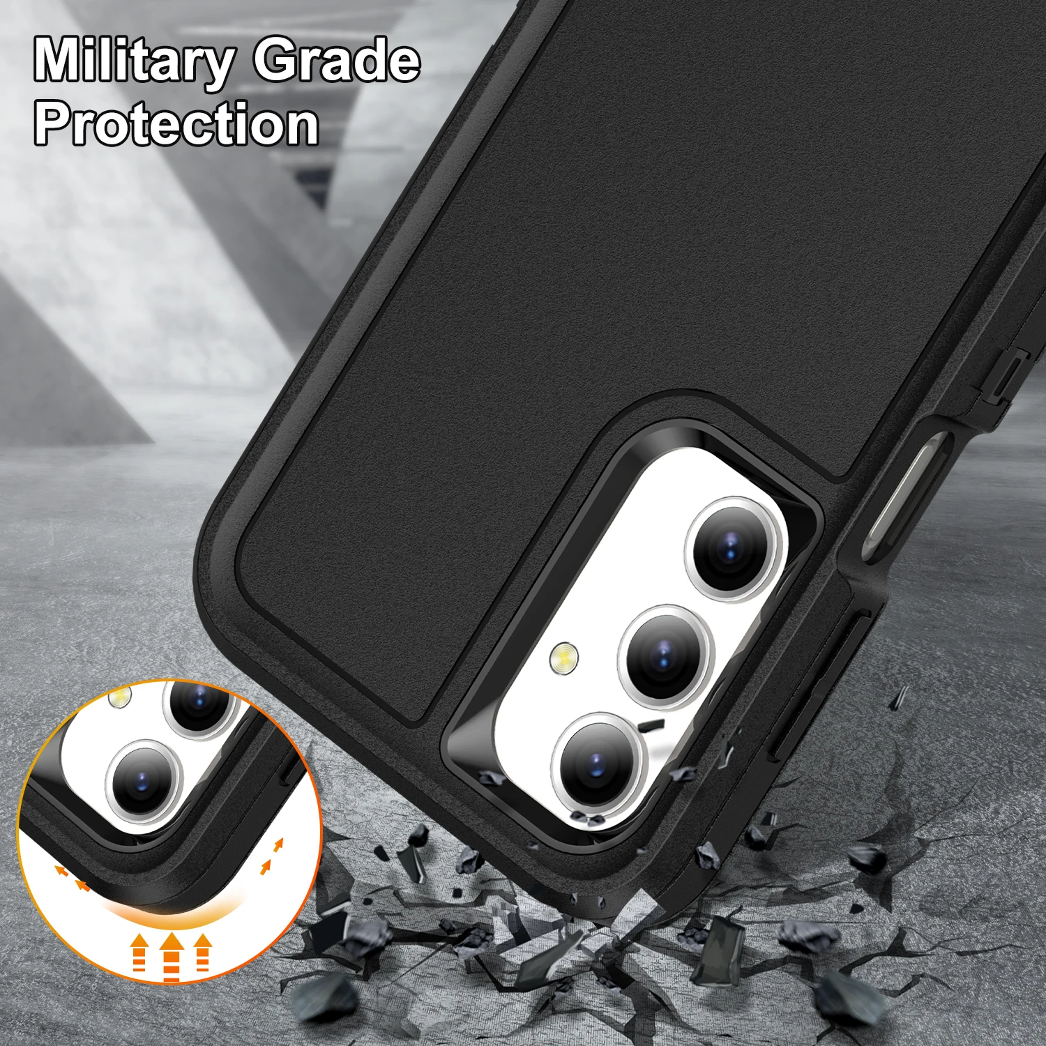 Ultimate Shockproof Military Grade Phone Case - Enhanced Durability and Protection