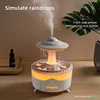 Rain Cloud Night Light humidifier with raining water drop sound and 7 color led light essential oil diffuser aromatherapy 5