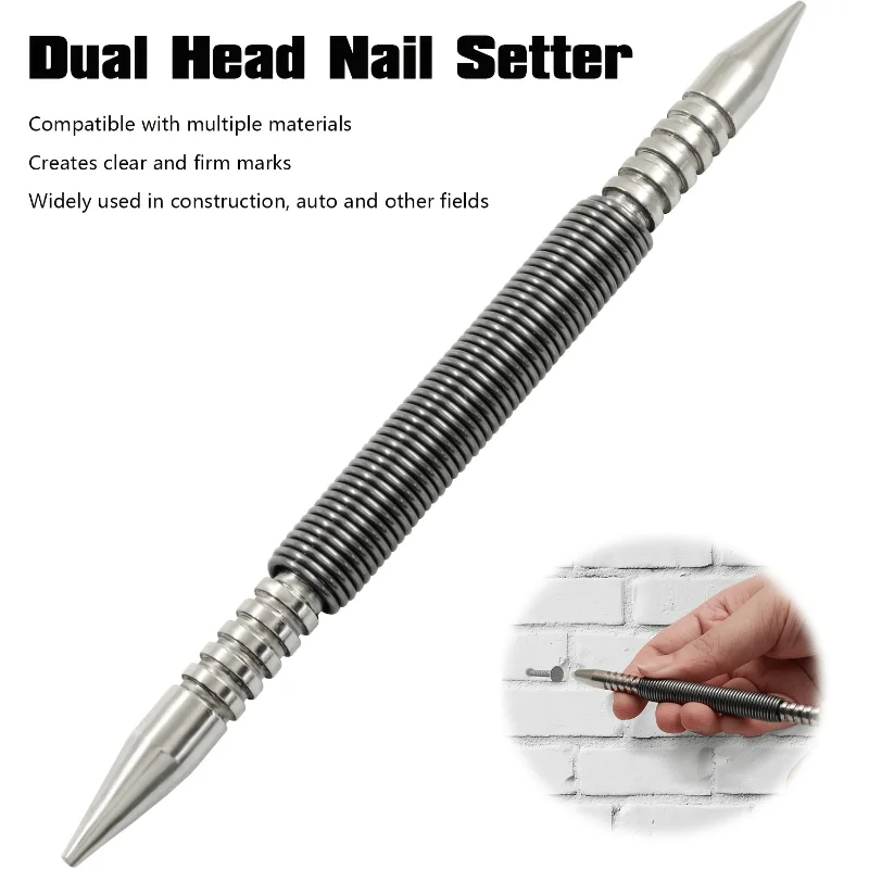 Hand-Pulled Spring Impact Striker Tool for Precision Positioning and Punching