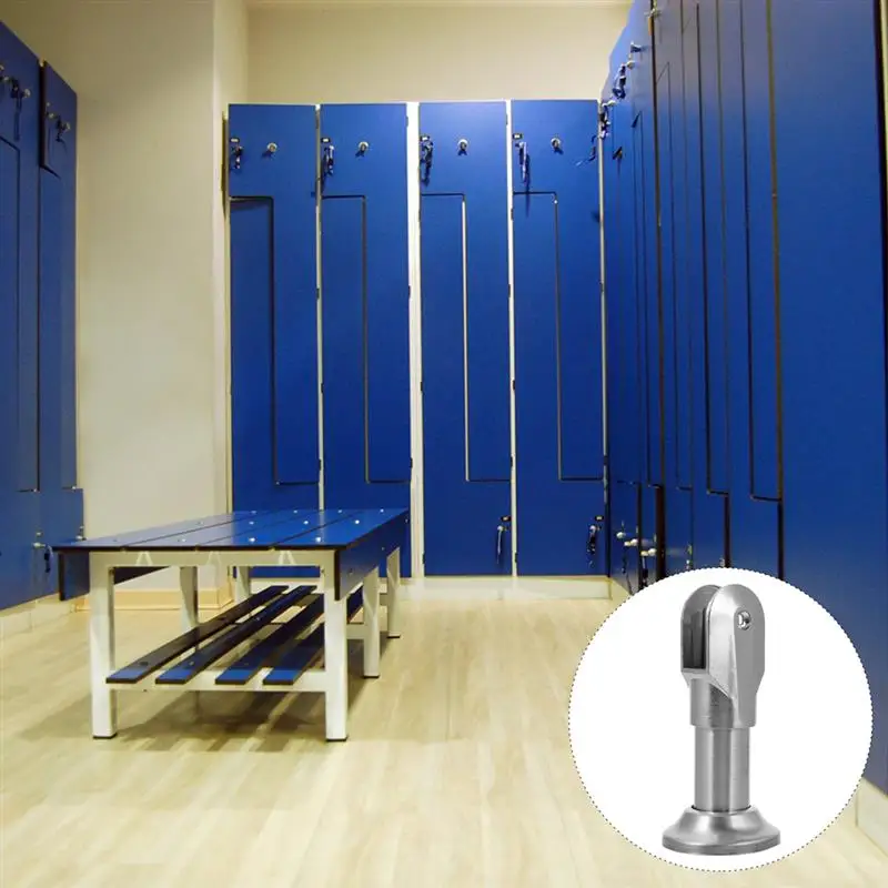 Toilet Partition Bracket Feet Public Restroom Supporting Feet Stainless Steel Support Foot Furniture Leg Hardware Accessories