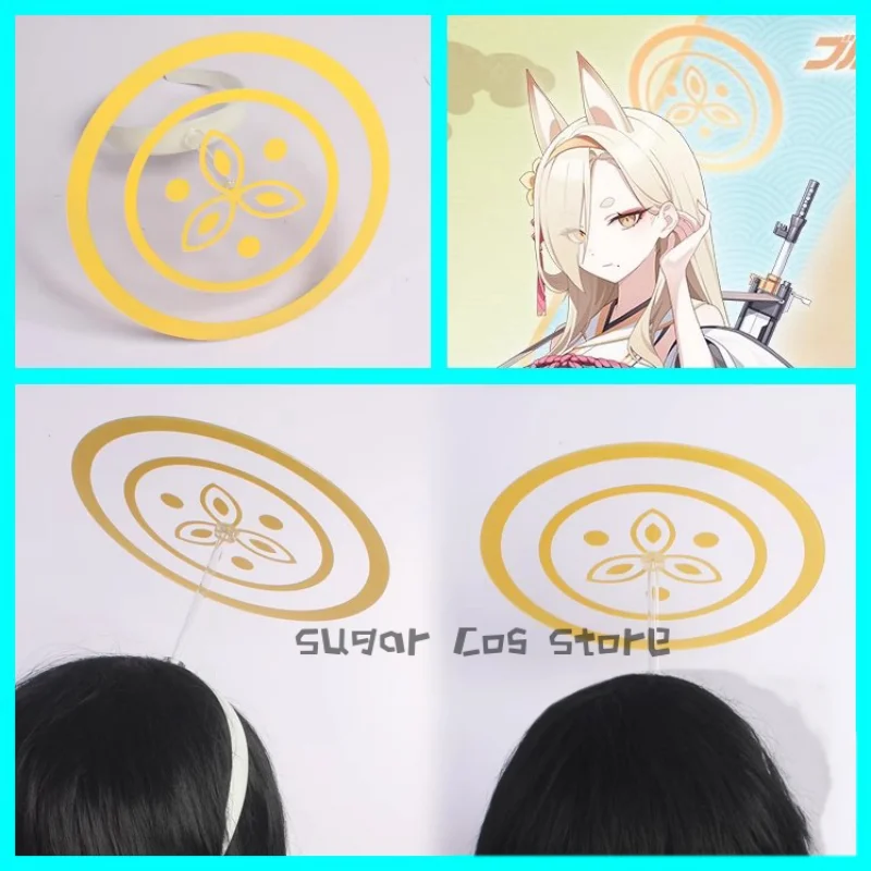 

Game Blue Archive Kuwakami Kaho Cosplay Halo Kuwakami Kaho Prop For Halloween Carnival Christmas Party Role Play Women Men Adult