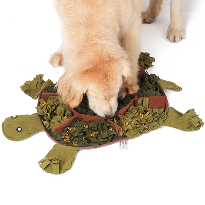 애완 동물 강아지 Snuffle 플러시 분배 박제 담요 진정 장난감 비만 방지