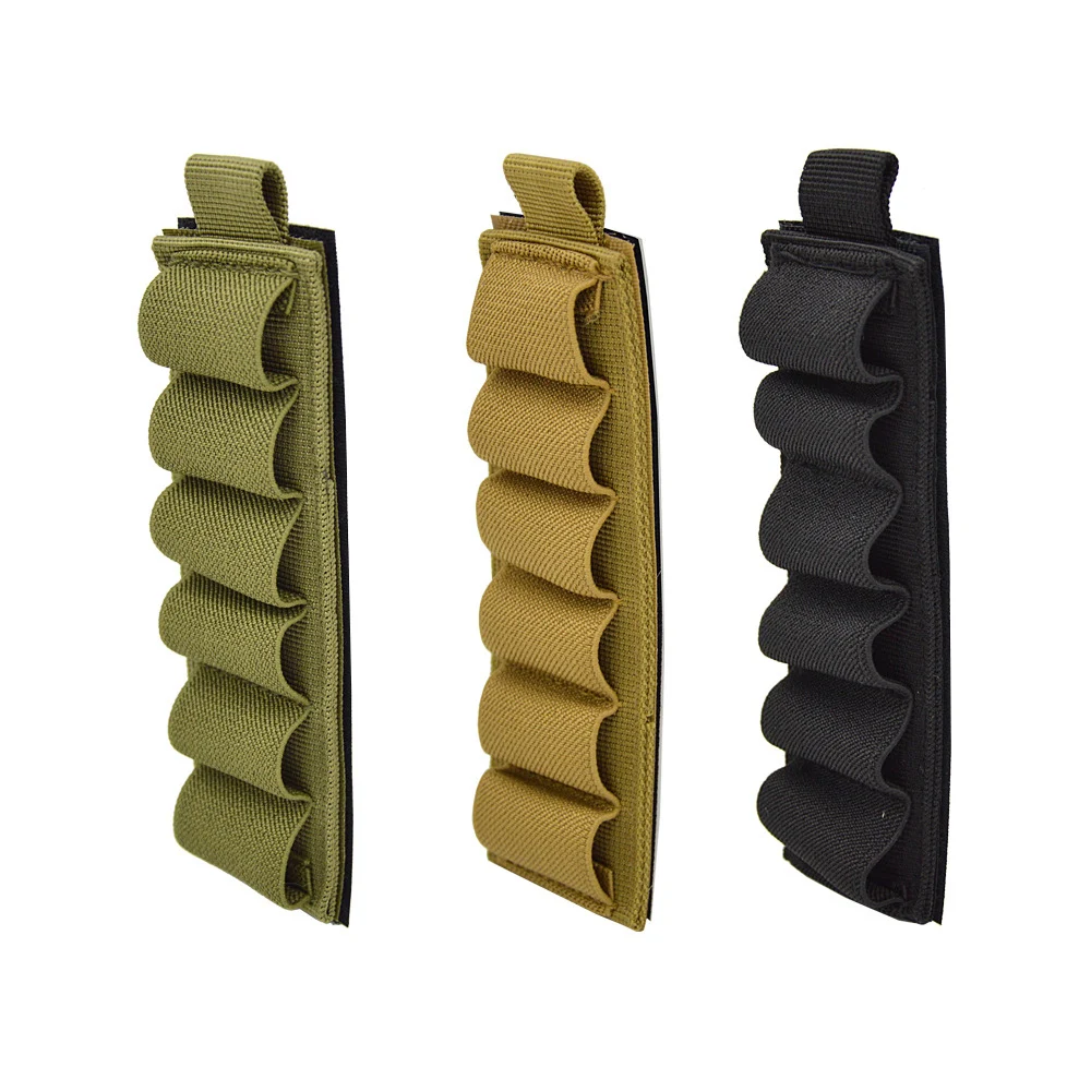 Nylon Shotgun Shell Holder for Hunting with Adhesive Backing