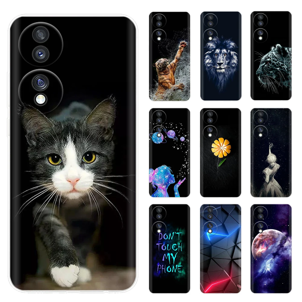 Per Honor 70 5G Custodia Honor 70 Pro Cover Posteriore Antiurto In Silicone Morbido Per Huawei Honor 70 Pro Plus Pro + Cover Fundas