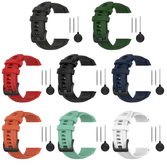 Correas de repuesto para reloj Garmin Instinct 2S Solar, Surf, camuflaje,  edición estándar, correa de silicona deportiva, accesorios de pulsera, 20mm  - AliExpress